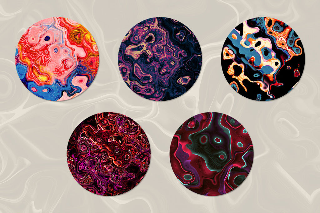 Swirled, Vol. 2: 15 Abstract Marbled Textures-Chroma Supply