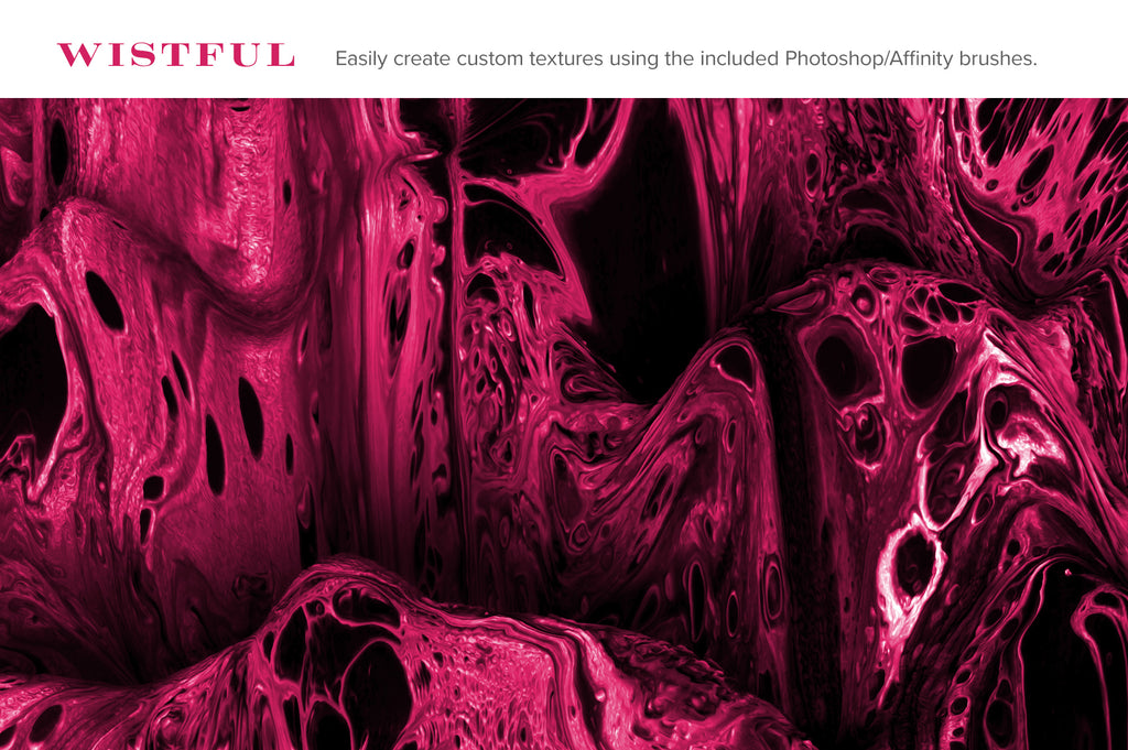 Wistful: Experimental 3D Paint Textures-Chroma Supply