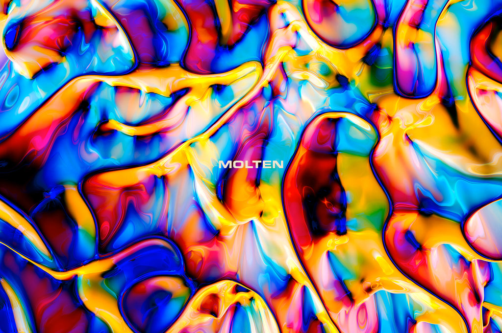 Molten: Fluid Metallic Textures-Chroma Supply