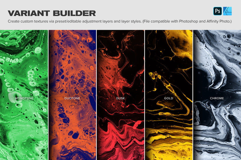 Drift: Abstract Paint Textures-Chroma Supply