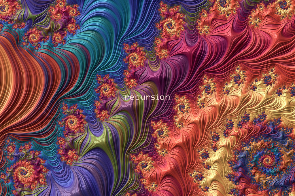 Recursion: Hi-res Fractal Textures-Chroma Supply
