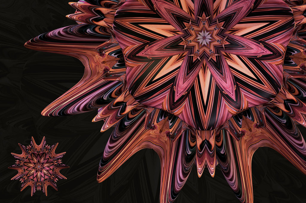 Symmetry: 15 Abstract Mandala Shapes-Chroma Supply