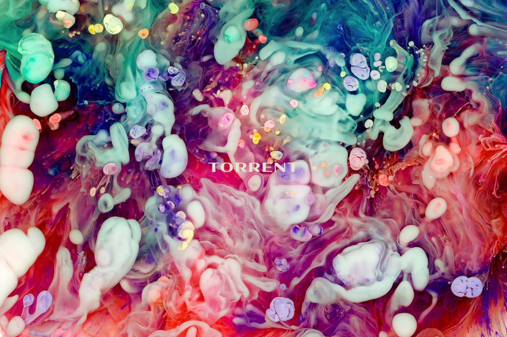 Torrent: Experimental Ink and Resin Textures-Chroma Supply