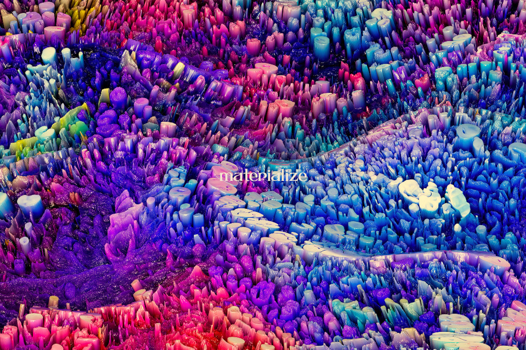 Materialize: Displaced Paint Textures-Chroma Supply