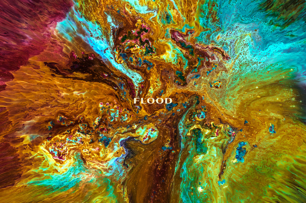 Flood: Experimental Ink and Resin Textures-Chroma Supply