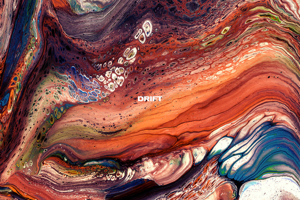 Drift: Abstract Paint Textures-Chroma Supply