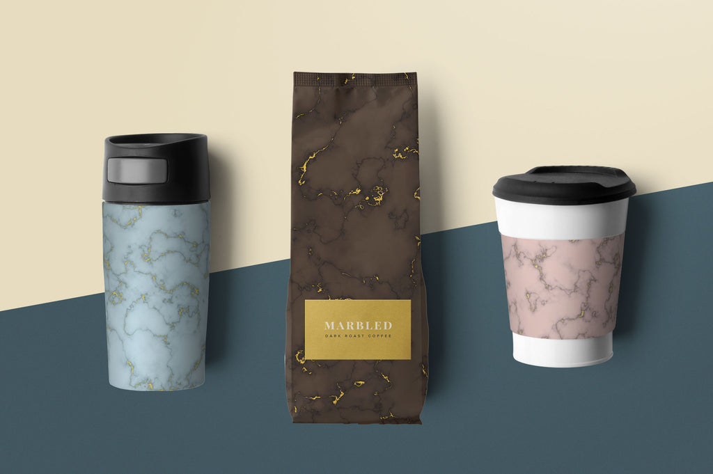 Marbled: 80 Gold Flecked Textures-Chroma Supply