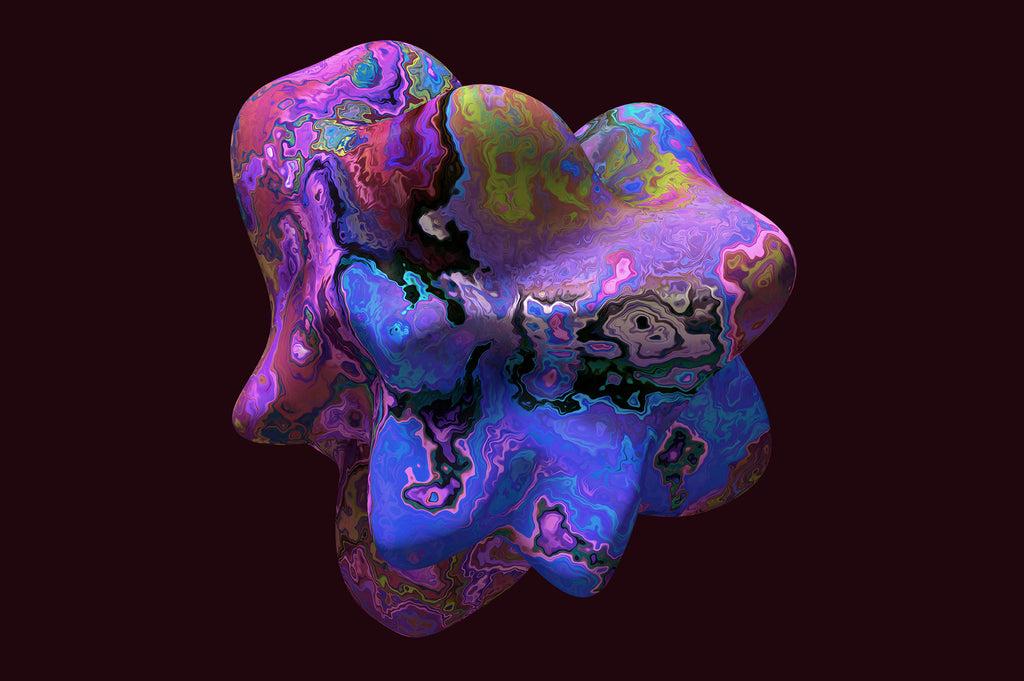 Color Forms: 20 Experimental Isolated Shapes-Chroma Supply