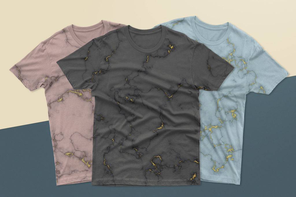 Marbled: 80 Gold Flecked Textures-Chroma Supply