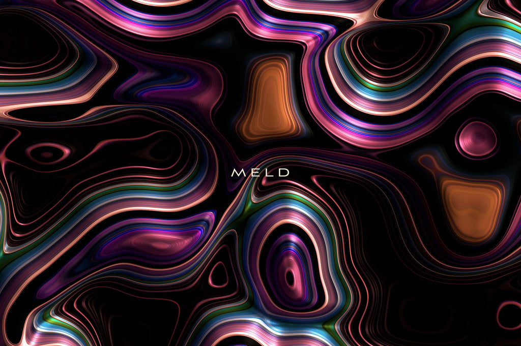 Meld: Glossy Abstract 3D Textures-Chroma Supply