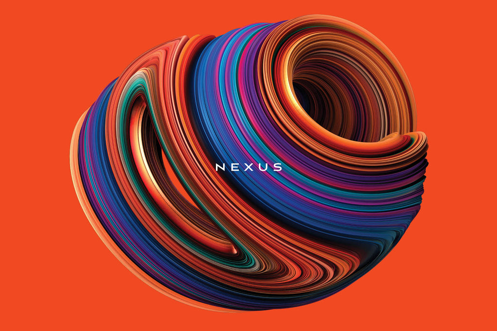 Nexus: Swirling Abstract Shapes-Chroma Supply
