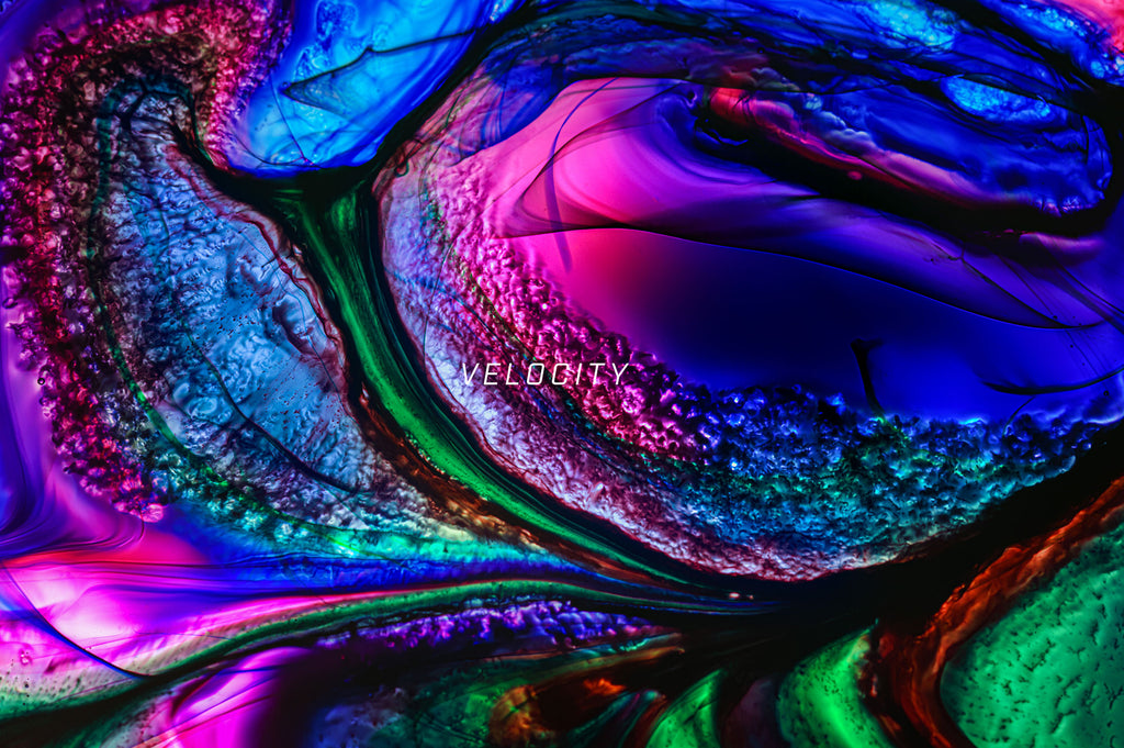 Velocity: 8K Experimental Fluid Art Textures-Chroma Supply