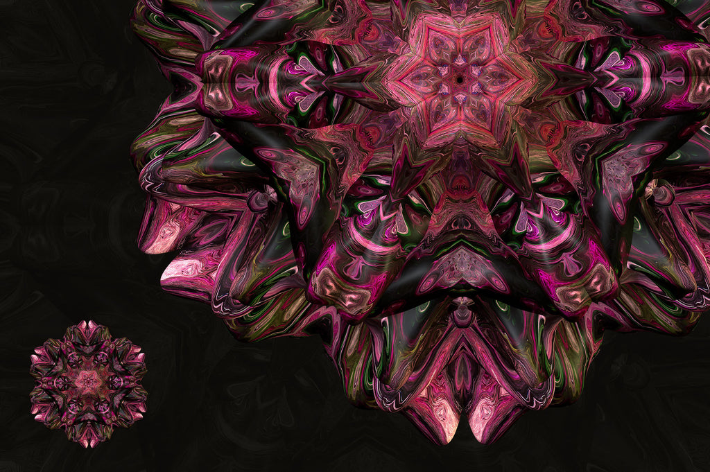 Symmetry: 15 Abstract Mandala Shapes-Chroma Supply