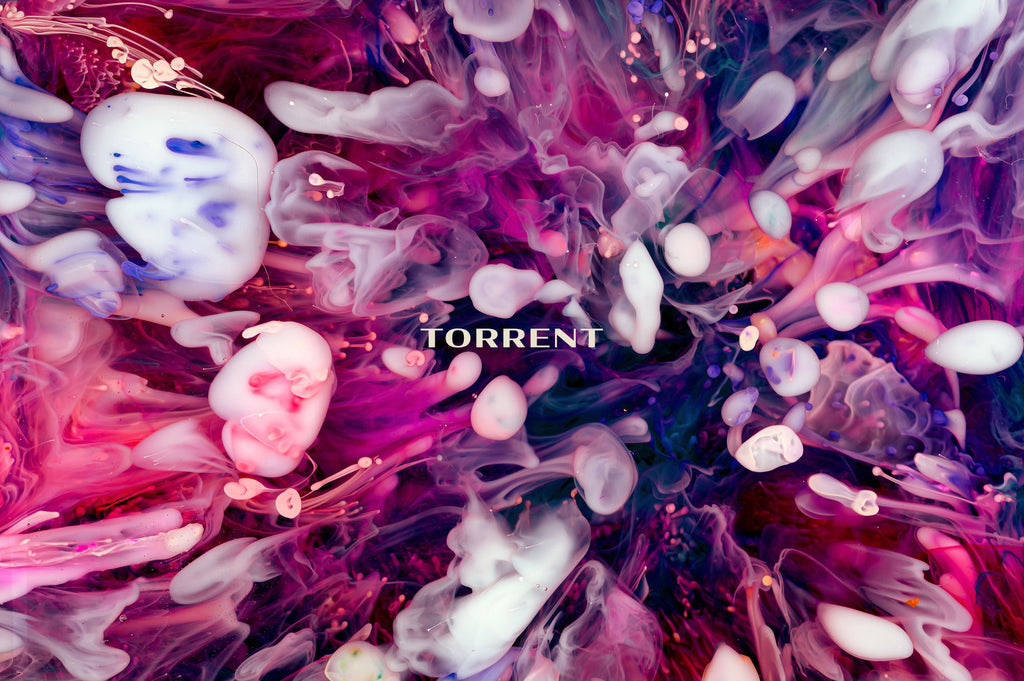Torrent: Experimental Ink and Resin Textures-Chroma Supply