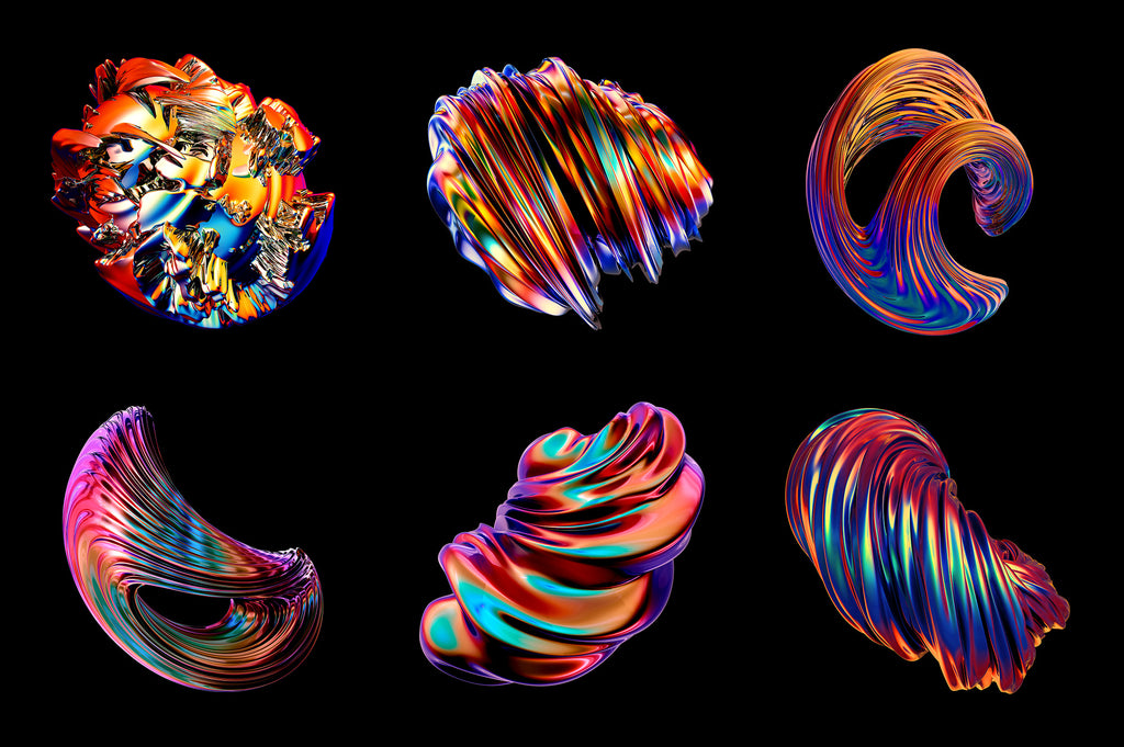 Anomaly: Fluid Metallic Shapes-Chroma Supply