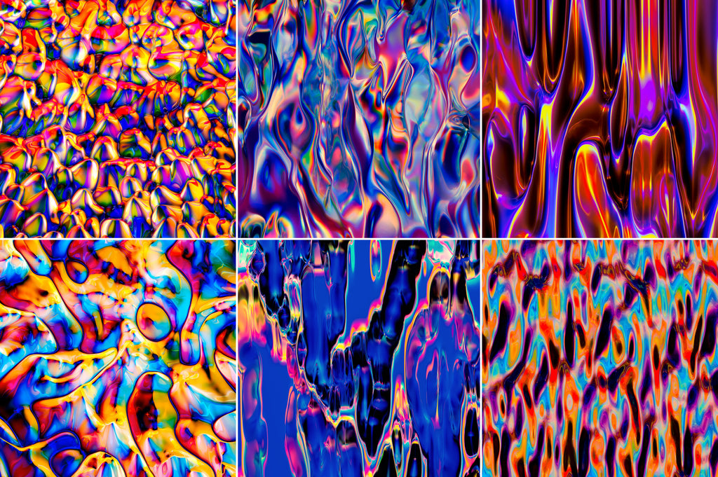 Molten: Fluid Metallic Textures-Chroma Supply