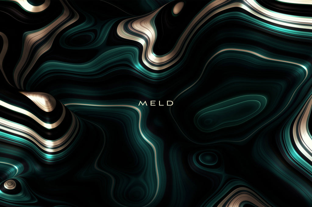 Meld: Glossy Abstract 3D Textures-Chroma Supply