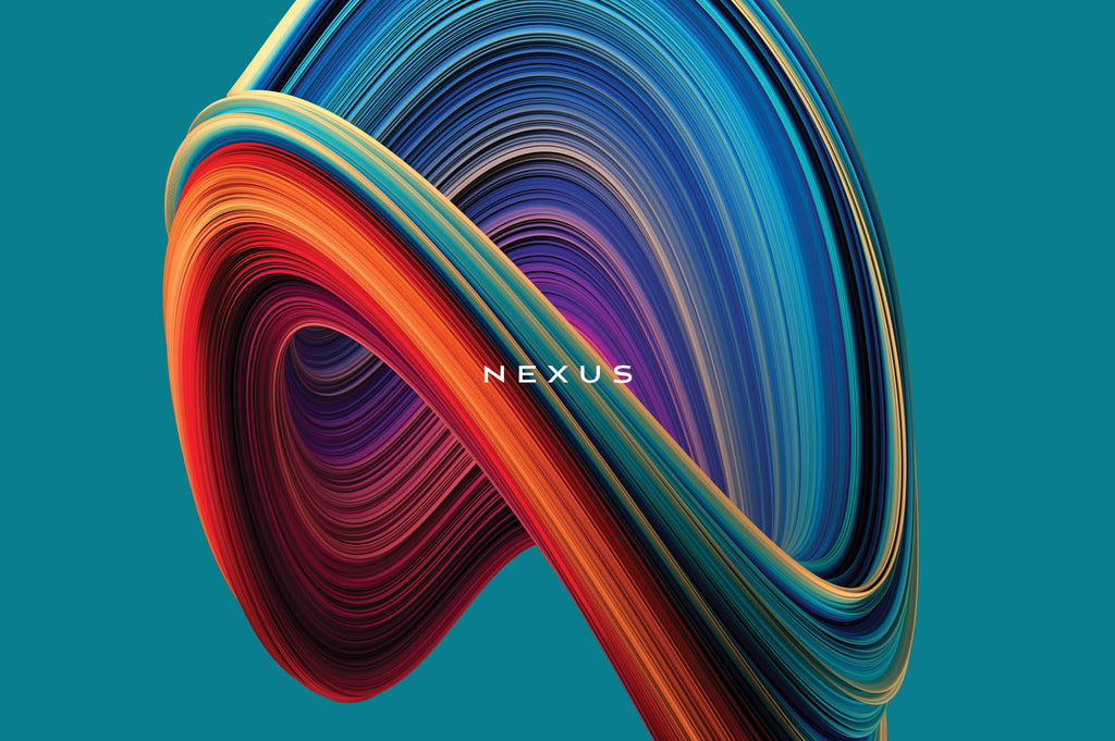 Nexus: Swirling Abstract Shapes-Chroma Supply