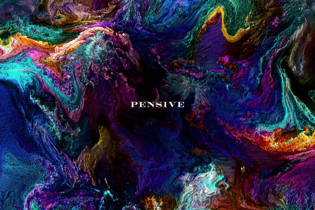 Pensive: Experimental 3D Paint Textures-Chroma Supply