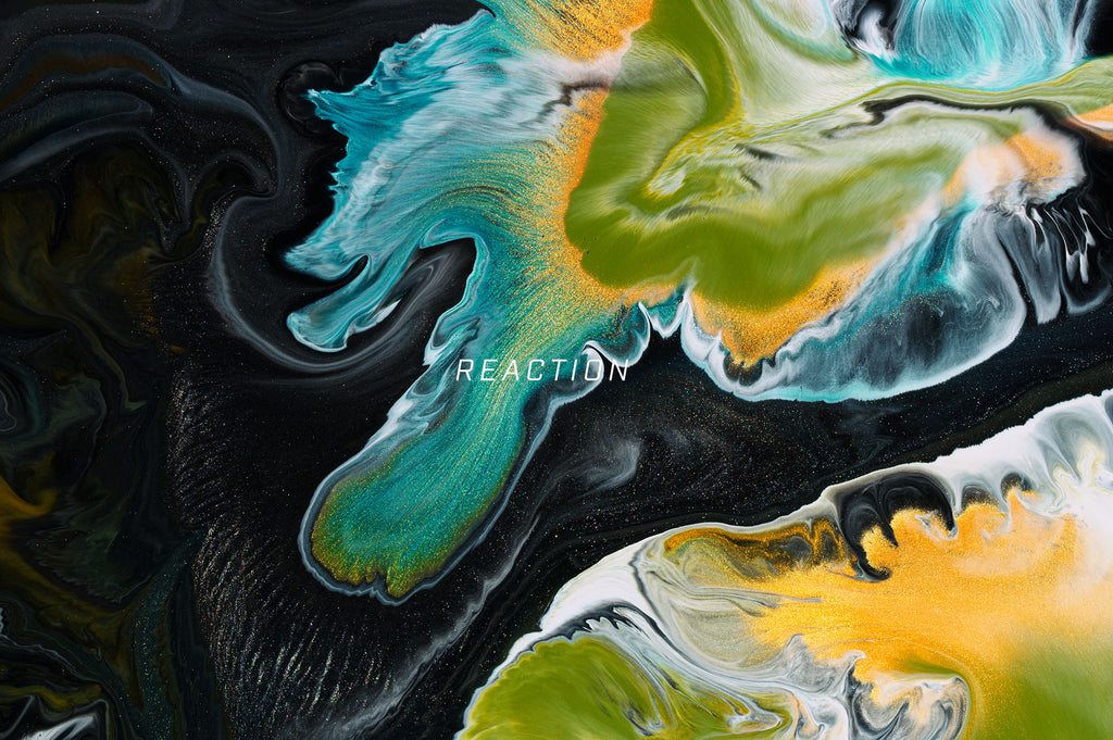 Reaction: 8K Experimental Fluid Art Textures-Chroma Supply
