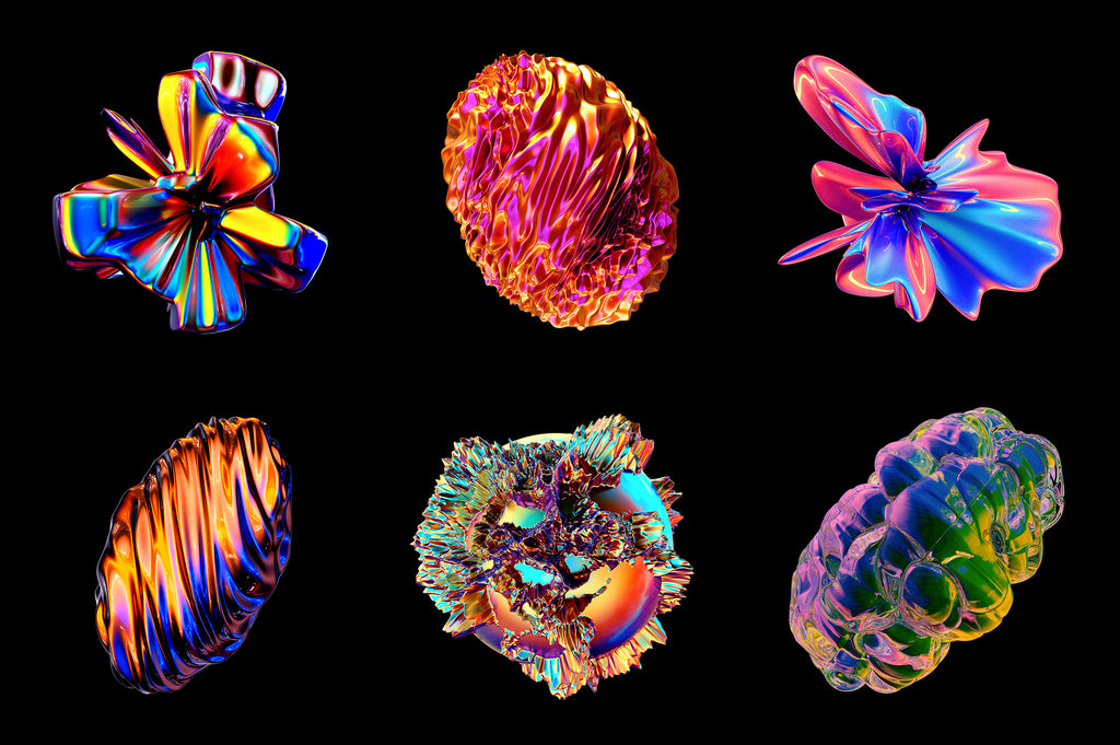 Anomaly: Fluid Metallic Shapes-Chroma Supply