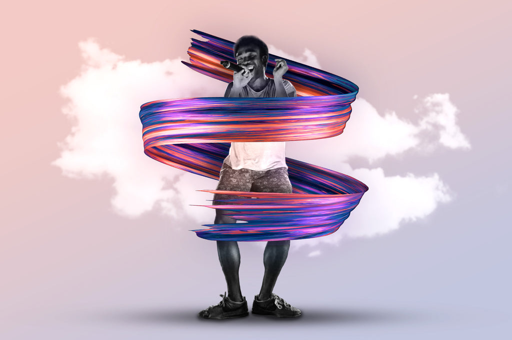 Camber: Energetic 3D Paint Strokes-Chroma Supply