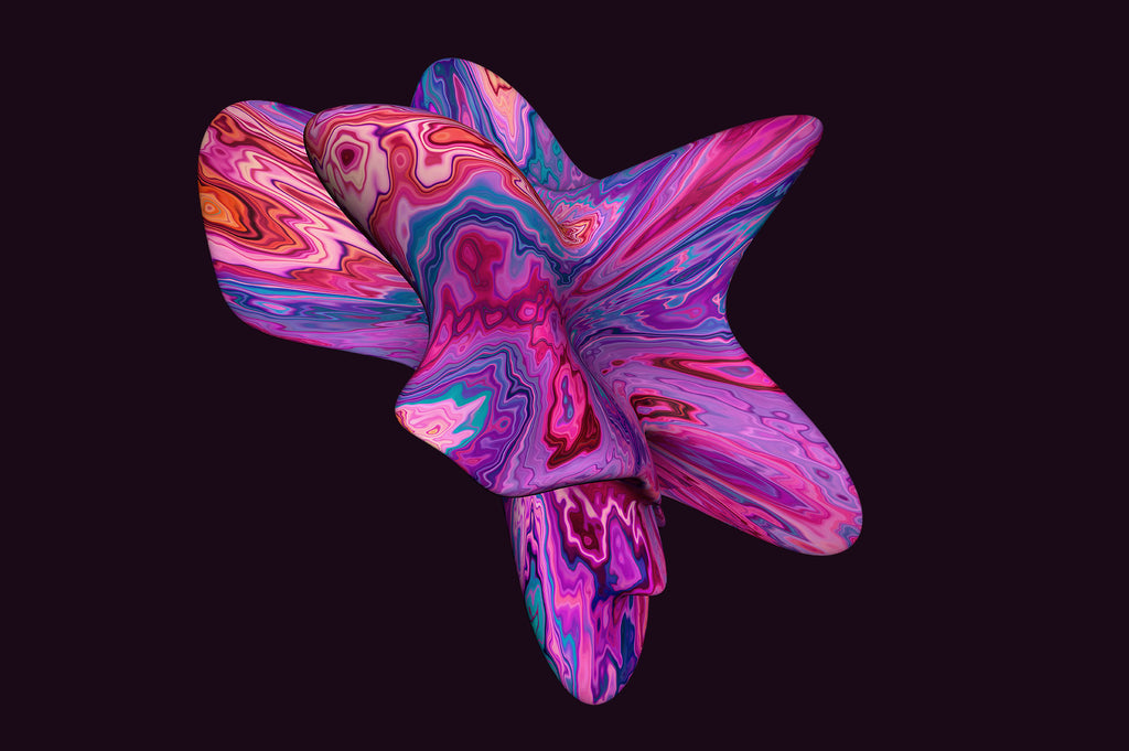 Color Forms: 20 Experimental Isolated Shapes-Chroma Supply