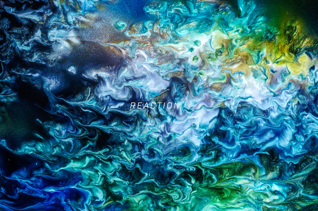 Reaction: 8K Experimental Fluid Art Textures-Chroma Supply
