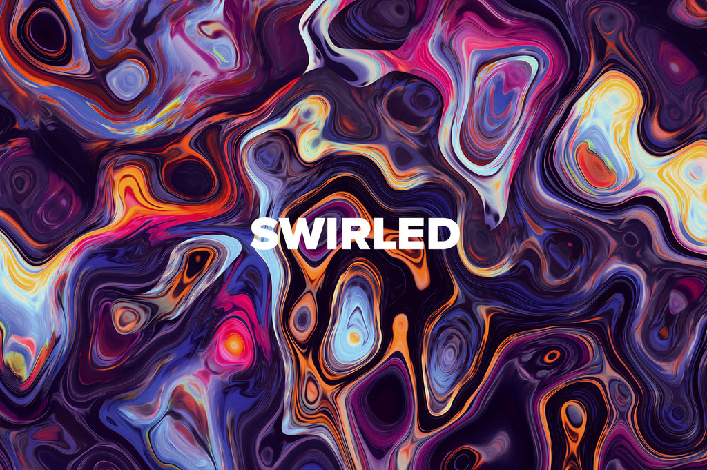 Swirled: 15 Abstract Marbled Textures-Chroma Supply