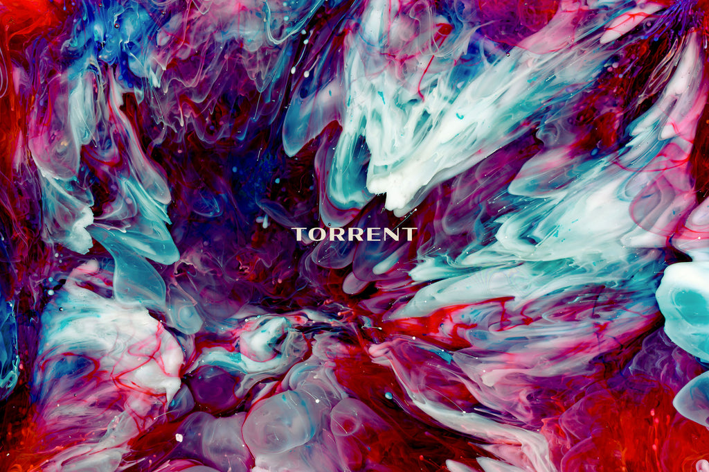 Torrent: Experimental Ink and Resin Textures-Chroma Supply