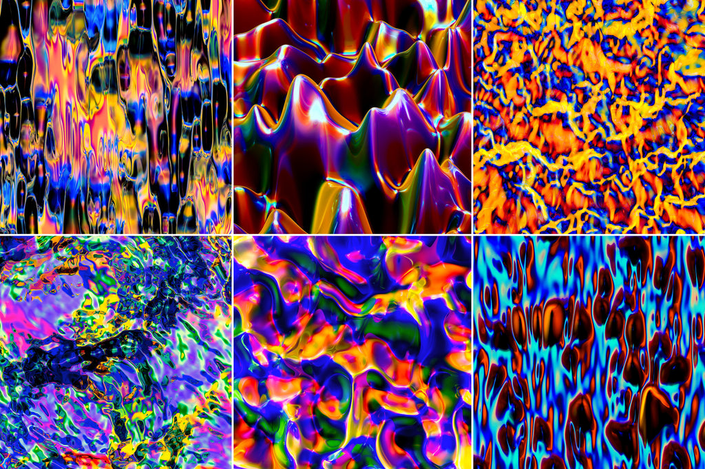 Molten: Fluid Metallic Textures-Chroma Supply