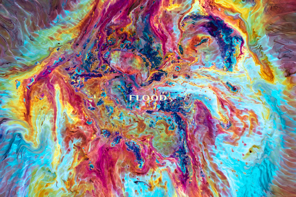 Flood: Experimental Ink and Resin Textures-Chroma Supply