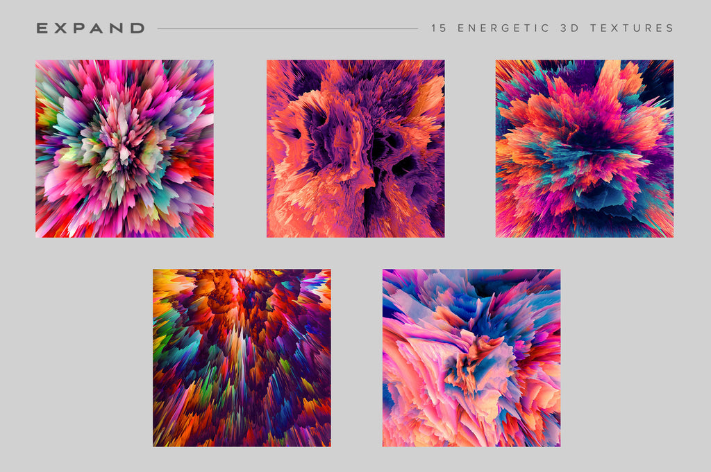 Expand: Energetic 3D Textures-Chroma Supply