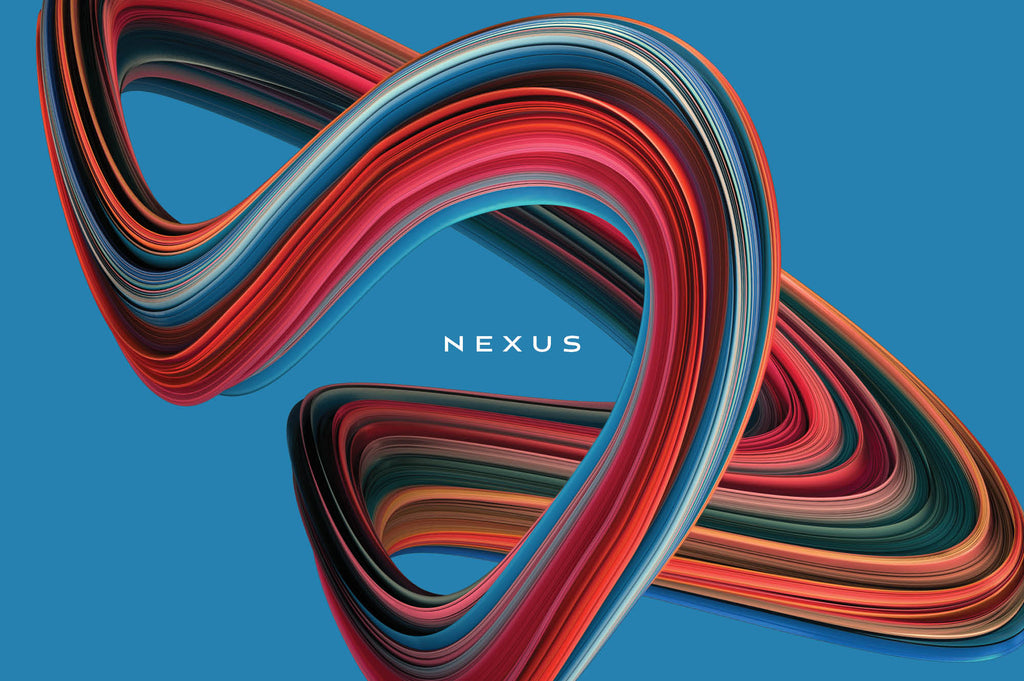 Nexus: Swirling Abstract Shapes-Chroma Supply