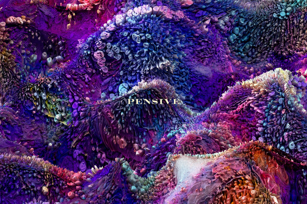 Pensive: Experimental 3D Paint Textures-Chroma Supply