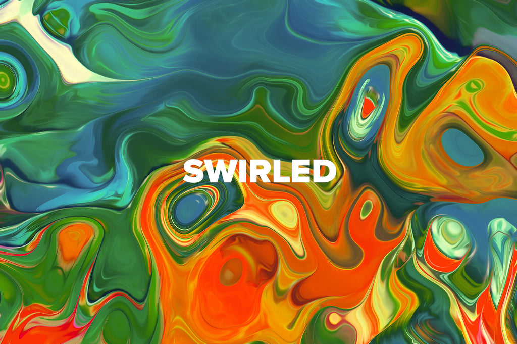 Swirled: 15 Abstract Marbled Textures-Chroma Supply