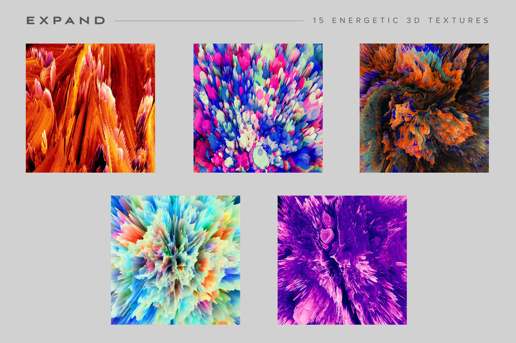 Expand: Energetic 3D Textures-Chroma Supply
