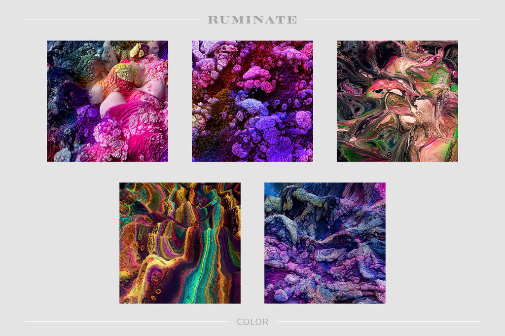 Ruminate: Experimental 3D Paint Textures-Chroma Supply