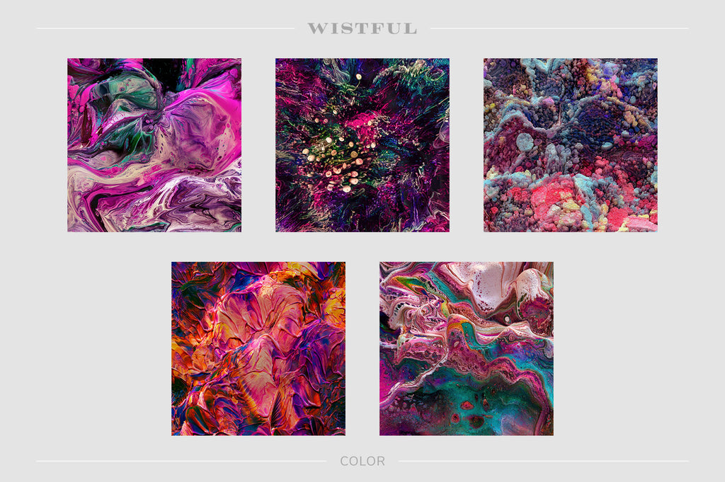 Wistful: Experimental 3D Paint Textures-Chroma Supply