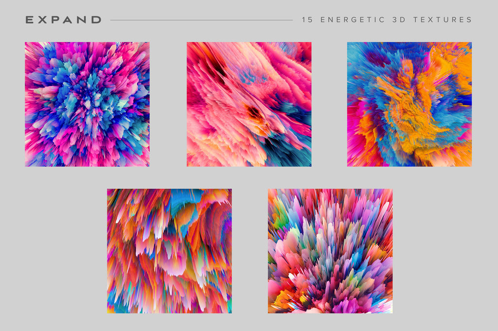 Expand: Energetic 3D Textures-Chroma Supply