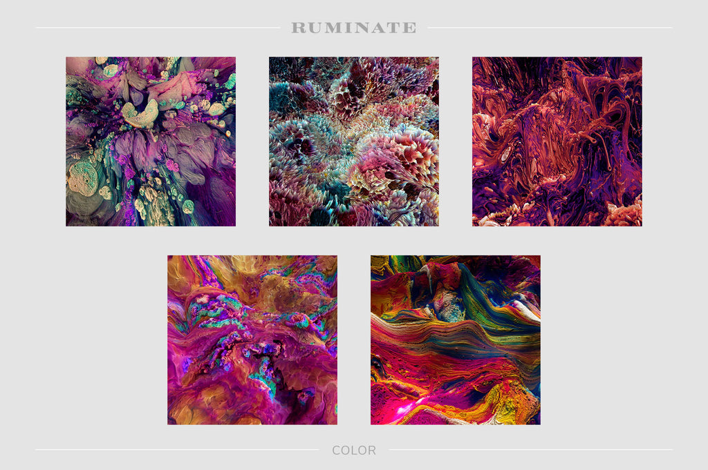 Ruminate: Experimental 3D Paint Textures-Chroma Supply