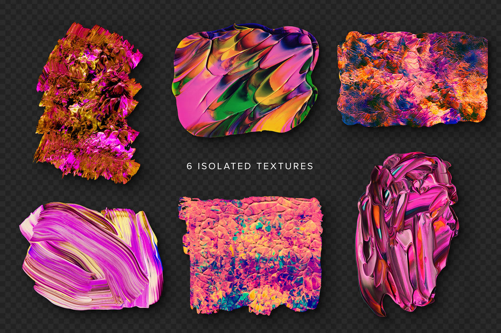 Rush: Super Hi-Res Abstract Paint Textures-Chroma Supply