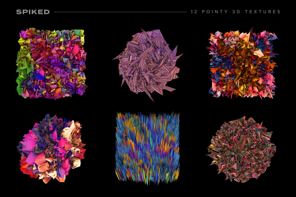 Spiked: Pointy 3D Textures-Chroma Supply