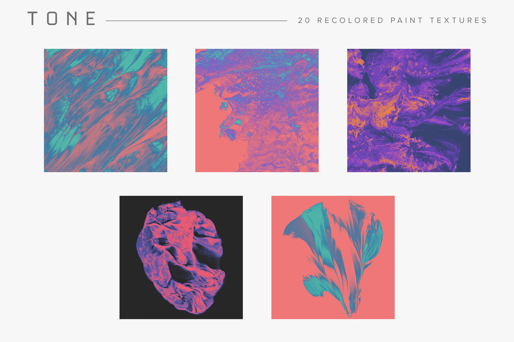 Tone: Recolored Paint Textures-Chroma Supply