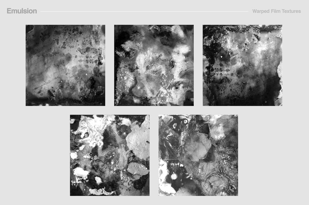 Emulsion: Warped Film Textures-Chroma Supply