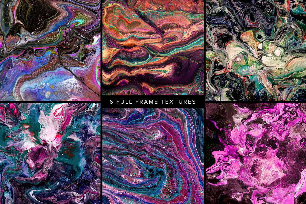 Rush: Super Hi-Res Abstract Paint Textures-Chroma Supply