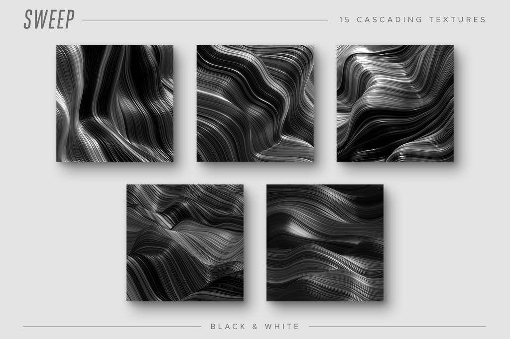 Sweep: Glossy Cascading Textures-Chroma Supply