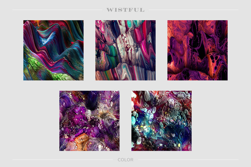Wistful: Experimental 3D Paint Textures-Chroma Supply