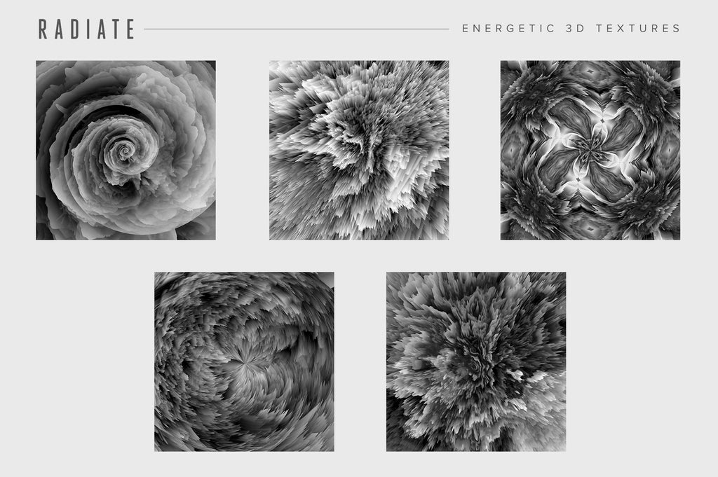 Radiate: Energetic 3D Textures-Chroma Supply