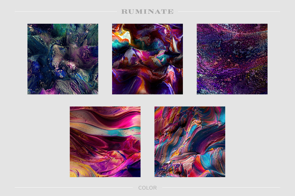 Ruminate: Experimental 3D Paint Textures-Chroma Supply